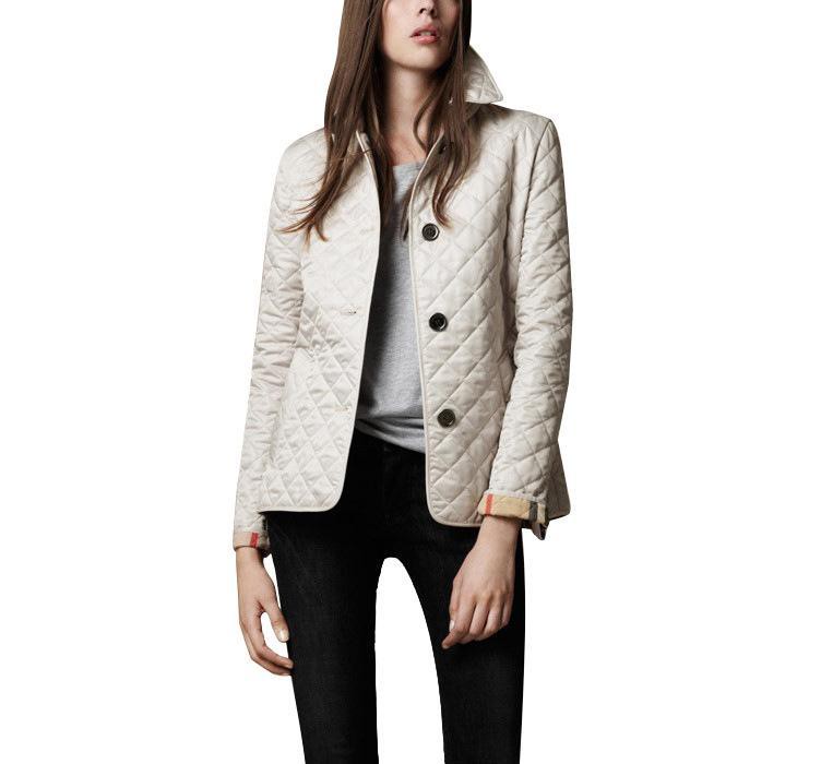 2017 Automne Hiver Brand New Femmes European American Coat Épaississement Tempérament Lapel simple boutonnage chaud Winterjacke Q1535