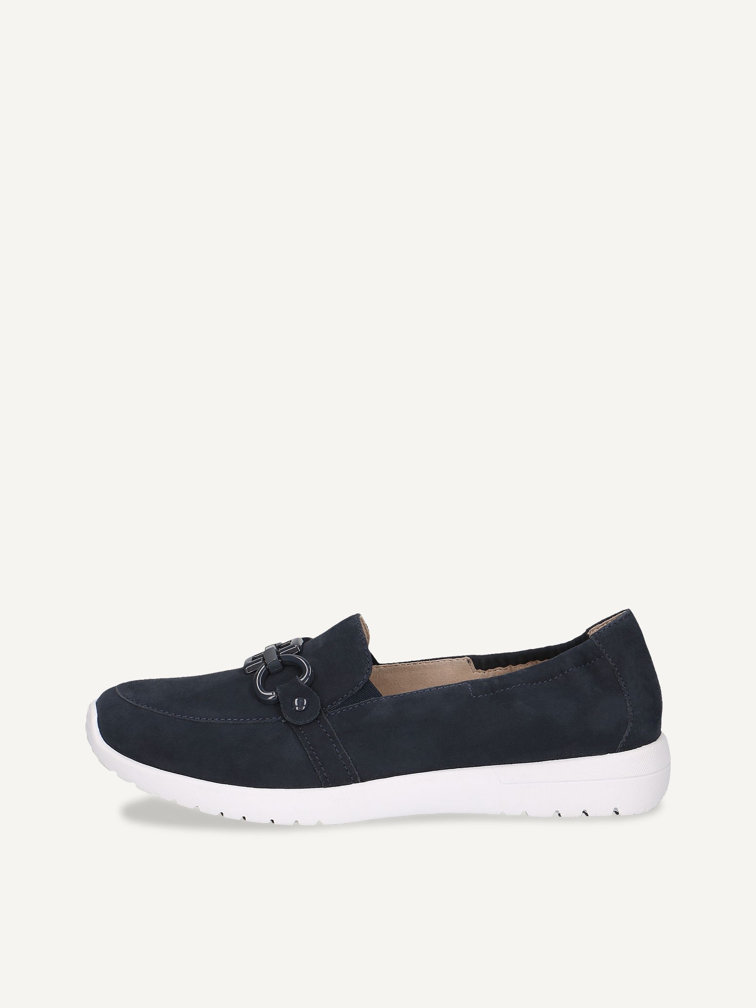 CAPRICE Slipper, blau, aus Leder , Gr. 39