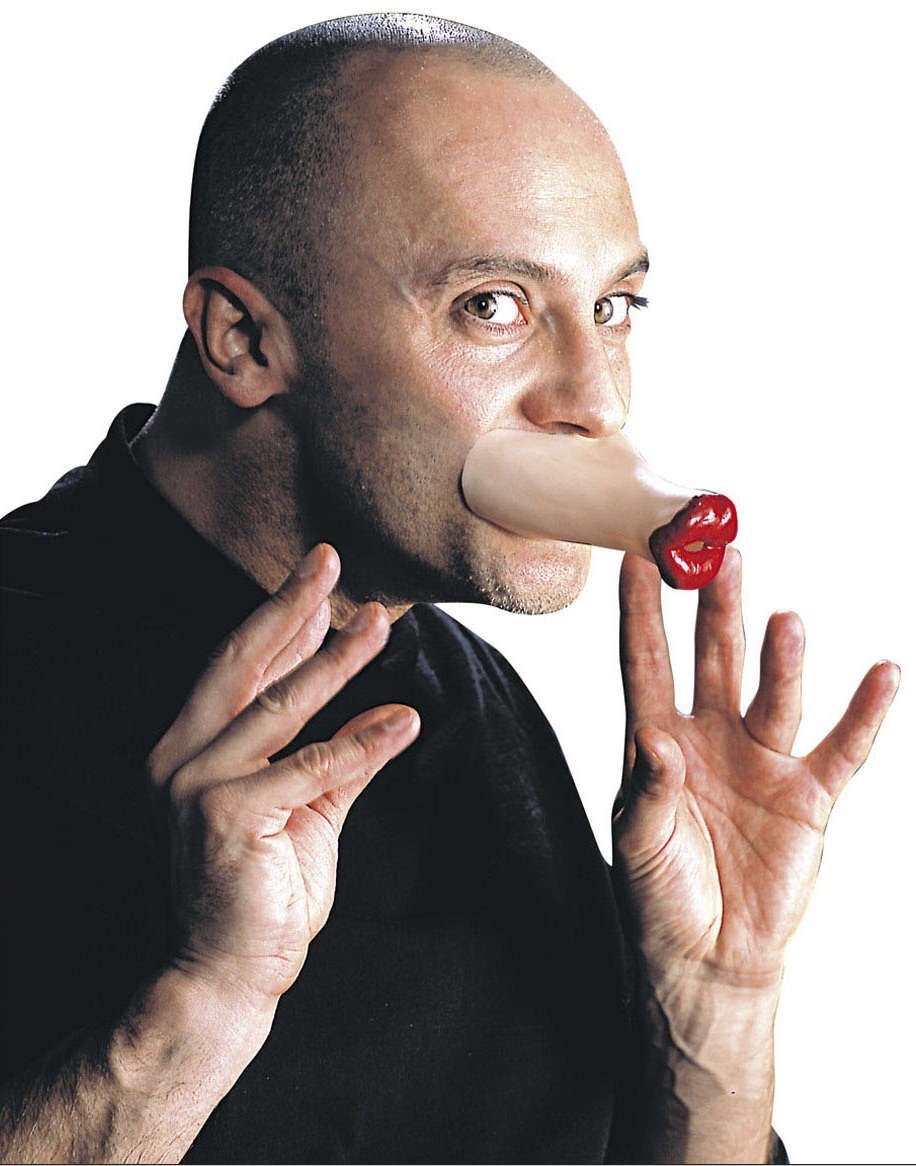 Lustiger Kussmund Aufsatz | Wir machen Party.de |