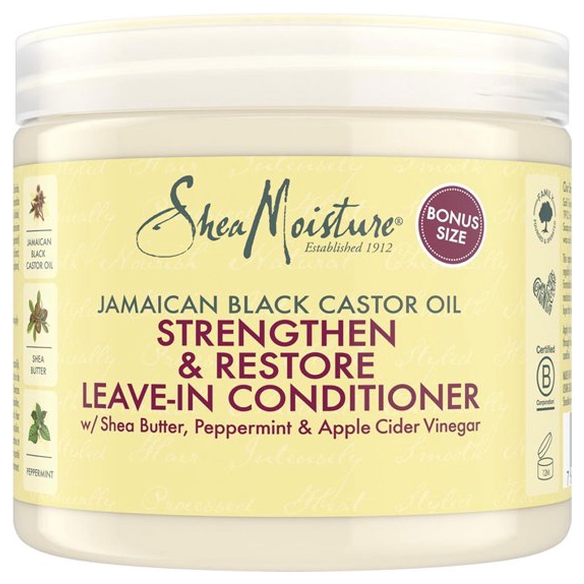 Shea Moisture - Jamaican Black Oil Leave in Conditioner - 431 gr