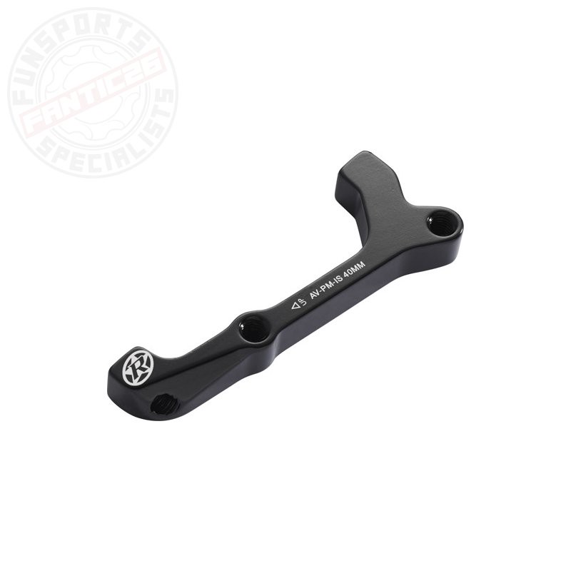 Reverse Bremsscheiben Adapter AVID IS-PM HR 180 / VR 200mm Schwarz