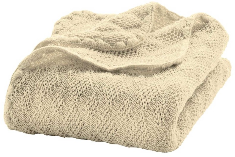 Disana Woll-Babydecke natur 100x80cm