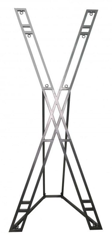 Bondage-Kreuz Metall