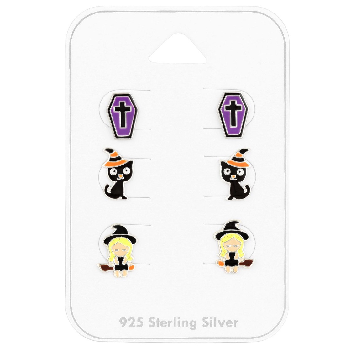Halloween Kinder Schmuckset 925 Silber