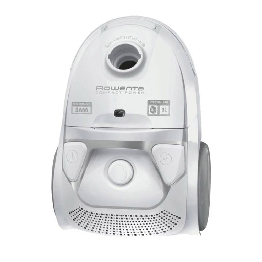 Rowenta RO3927EA Compact Power Staubsauger mit Beutel weiß