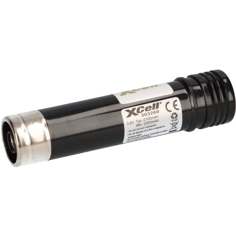 XCell Werkzeugakku für Black&Decker Ni-MH 3,6V 2100mAh VP3621 VP100/VP130K
