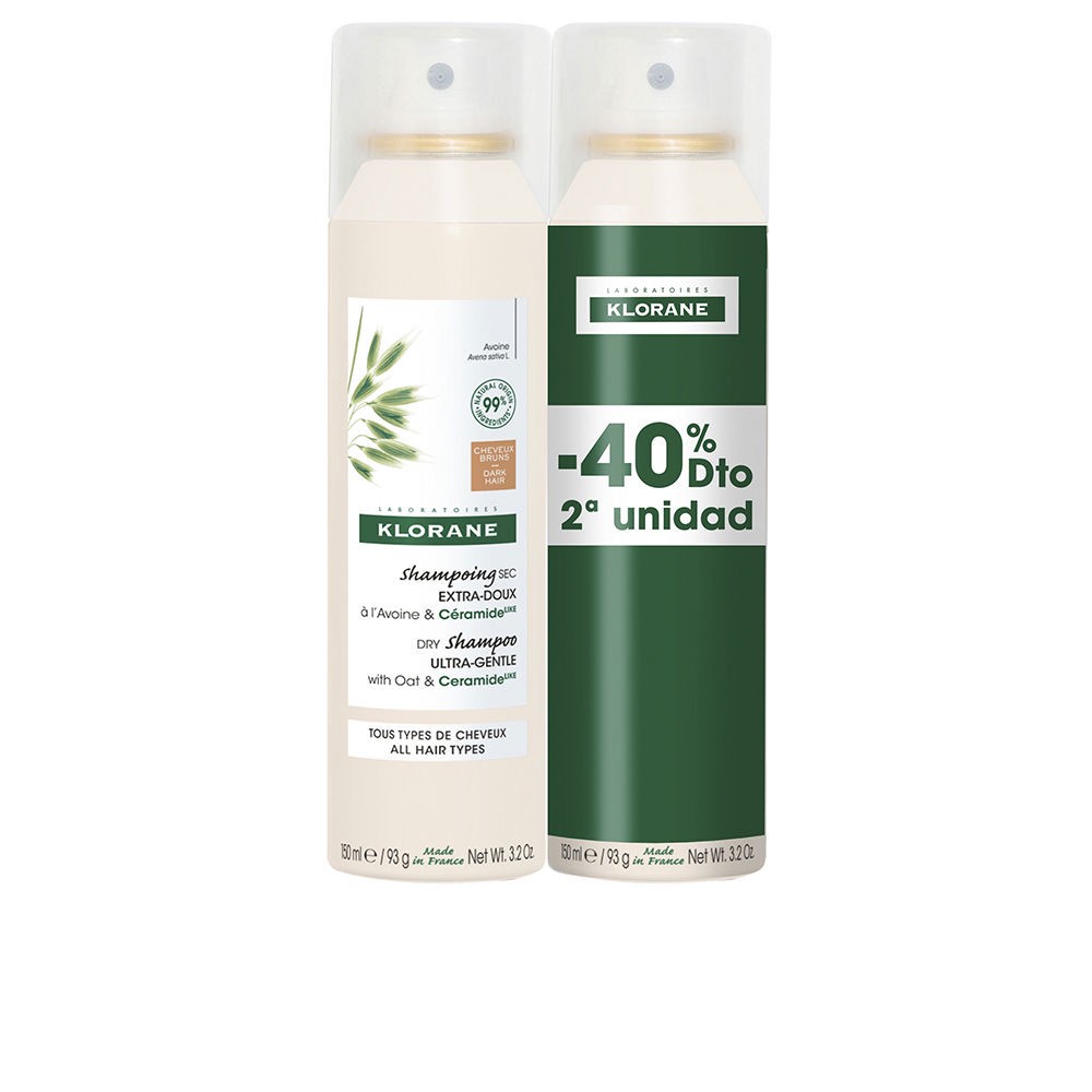 Hafermilch Extra Weiches BRAUN/BRAUNES Trockenshampoo Lot 2 x 150 ml
