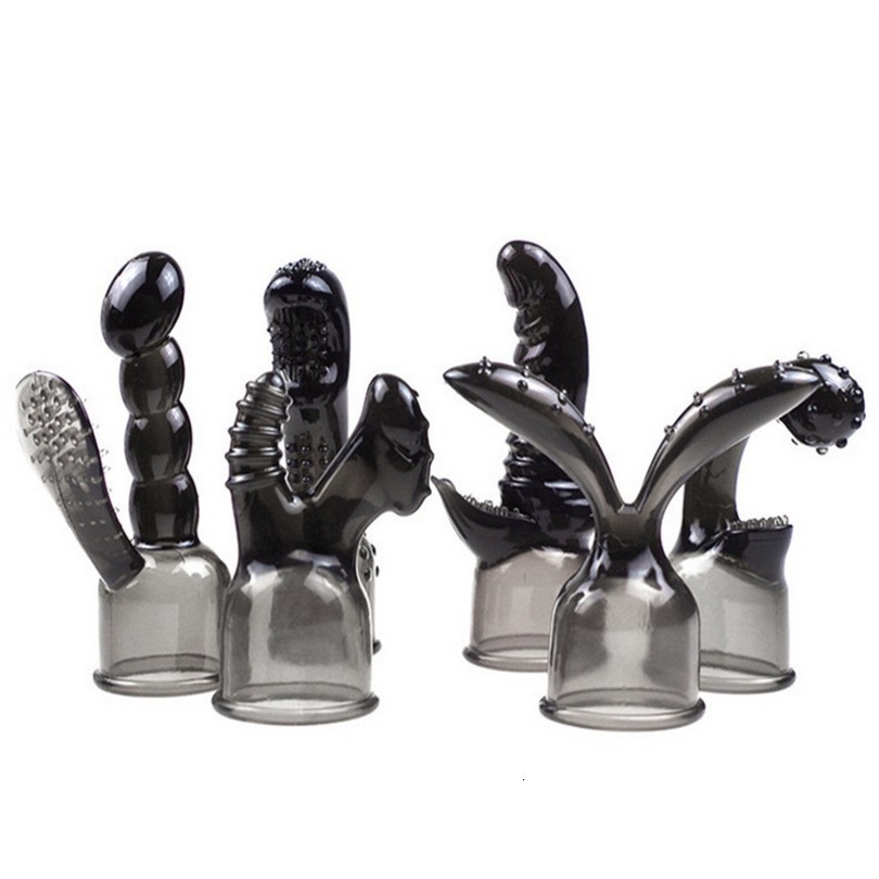 Av Toys Massager Sex Penis Rod Silicone Bdsm Head Female Cap Vibrator Accessories Magic Wand Attachment Products