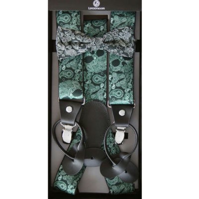 Lindenmann GmbH & Co. KG Hosenträger LINDENMANN Y/Fliege - 110