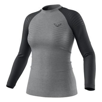 Tour Light Merino Langarmshirt Damen - DynaFit, black out/0530 (911), L