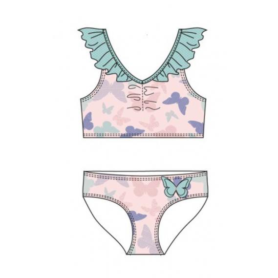 Mädchen Badeanzug Playshoes Schmetterling