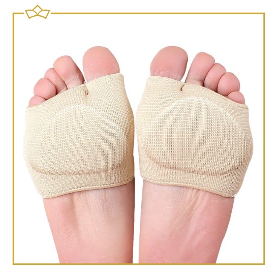 ATTREZZO® Vorfußkissen mit Softgel – dämpfende Einlegesohle für den Vorfuß