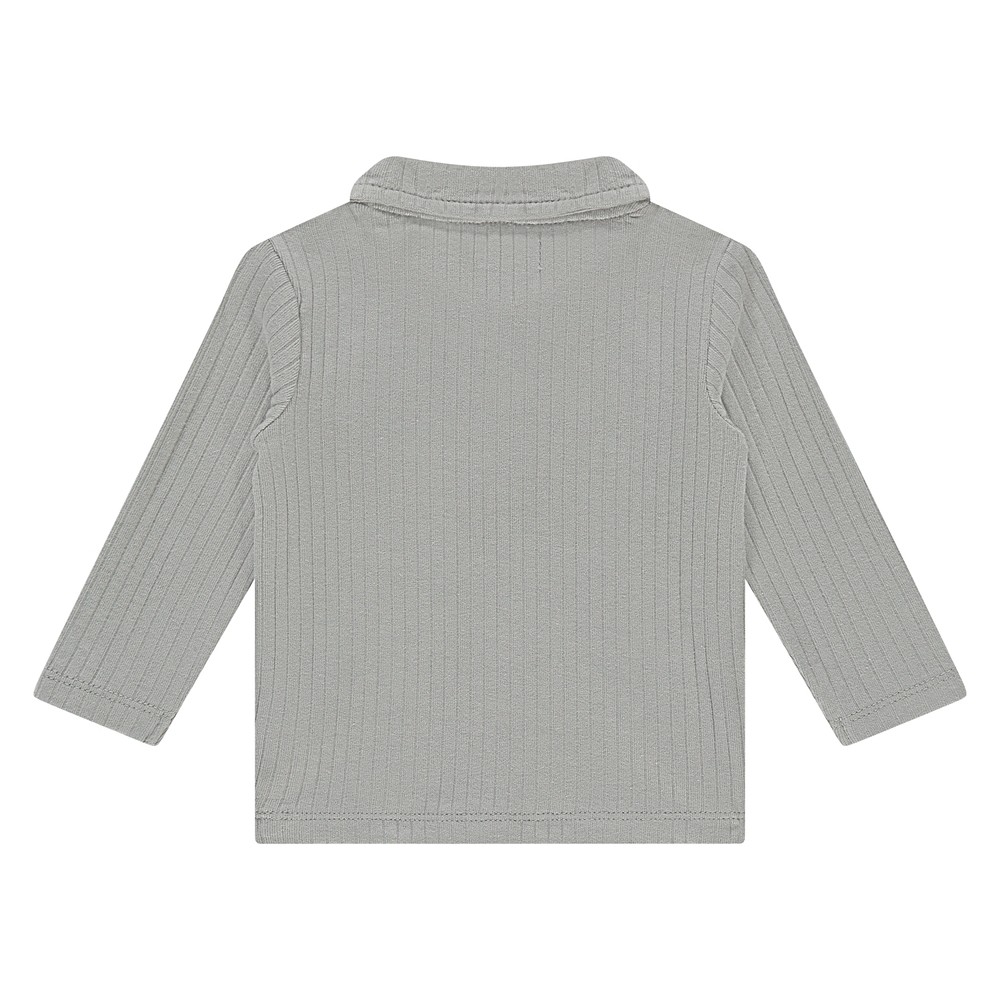 Babyface Baby T-Shirt Long Sleeve - Steel - Gr.44