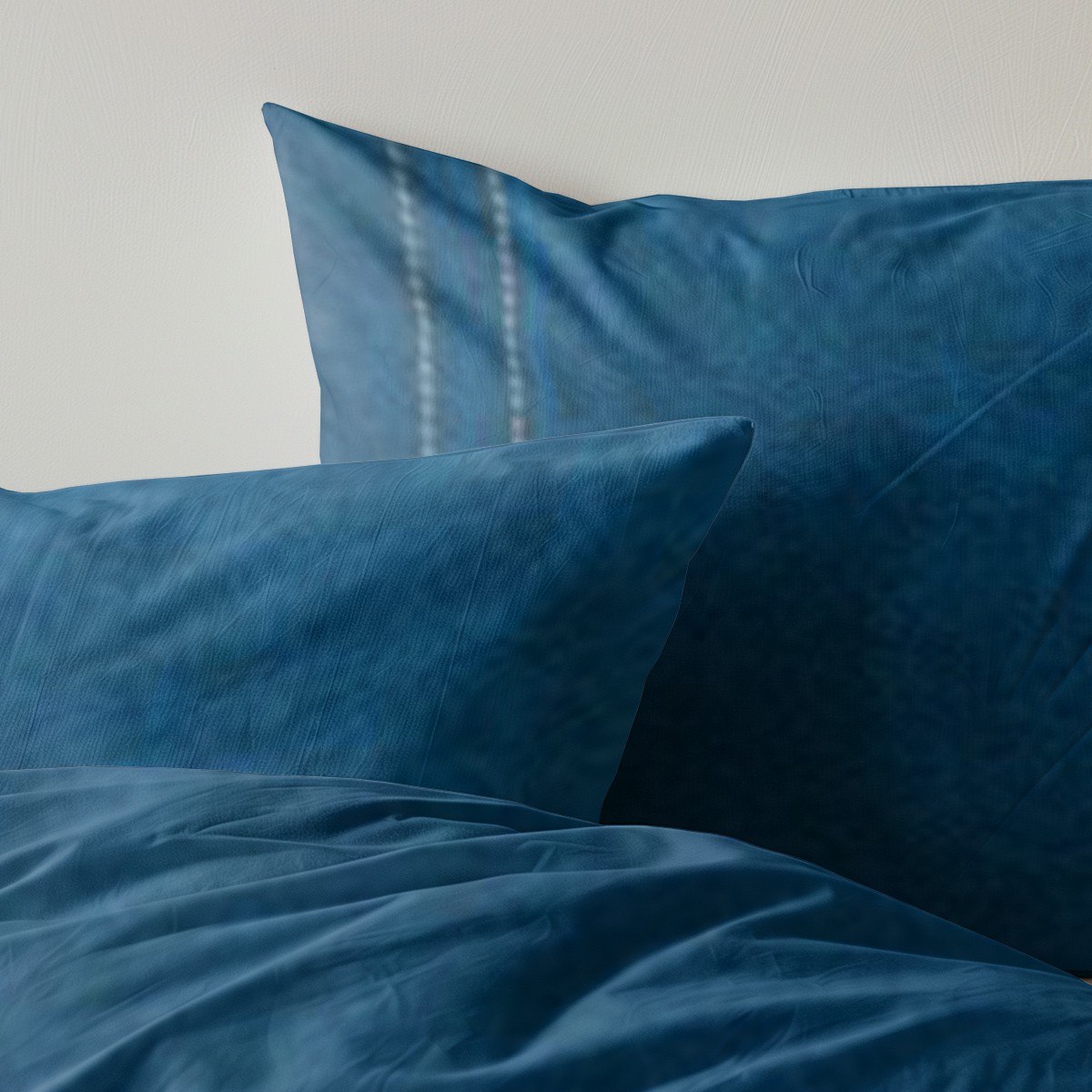 Jeans-Bettbezug - Blau