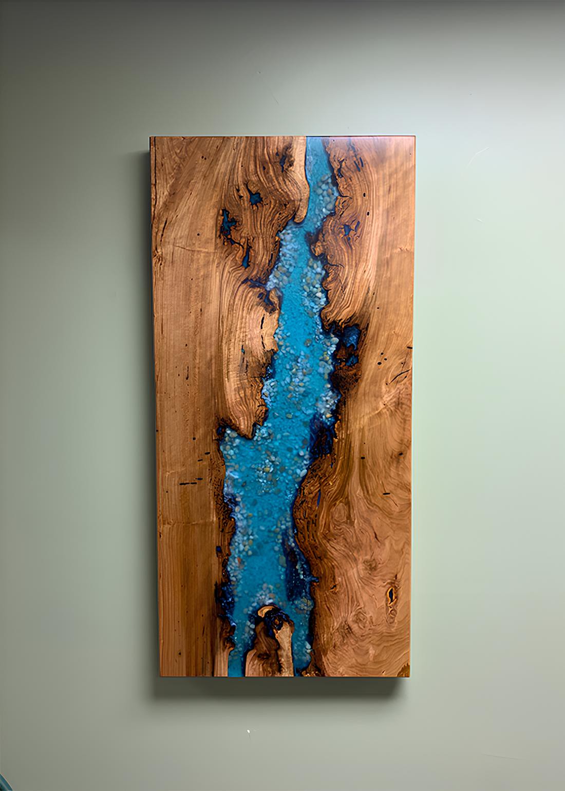 Epoxidbilder Wandbild 120*70 Bild Wand Bilder Handarbeit Design Epoxy Gemälde