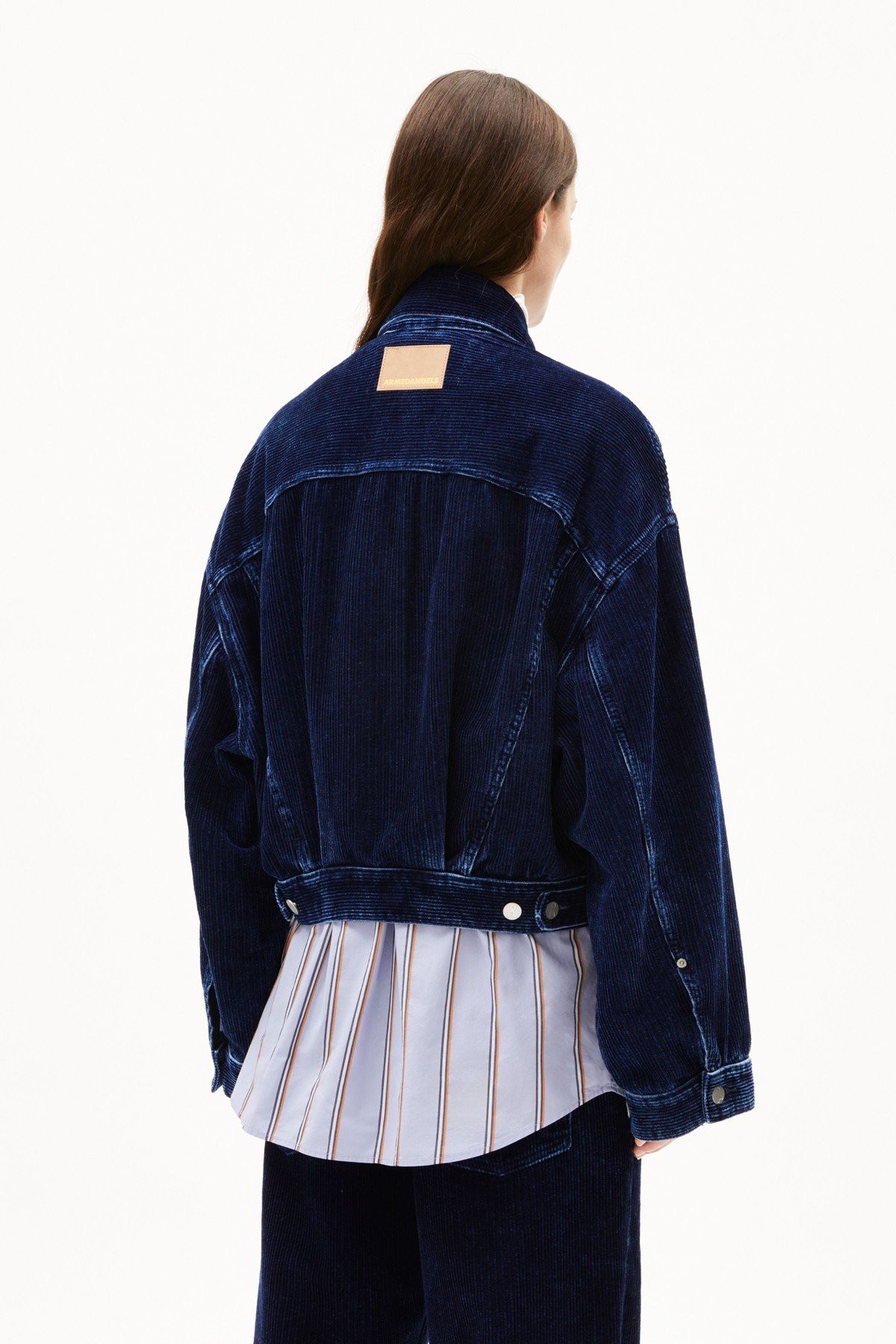 Jeansjacke Paasithe Indigofera Blau
