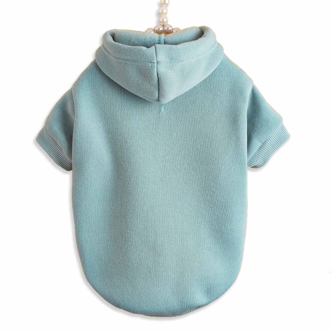Hundepullover Hoodie f?r kleine Hunde - XS in hellblau