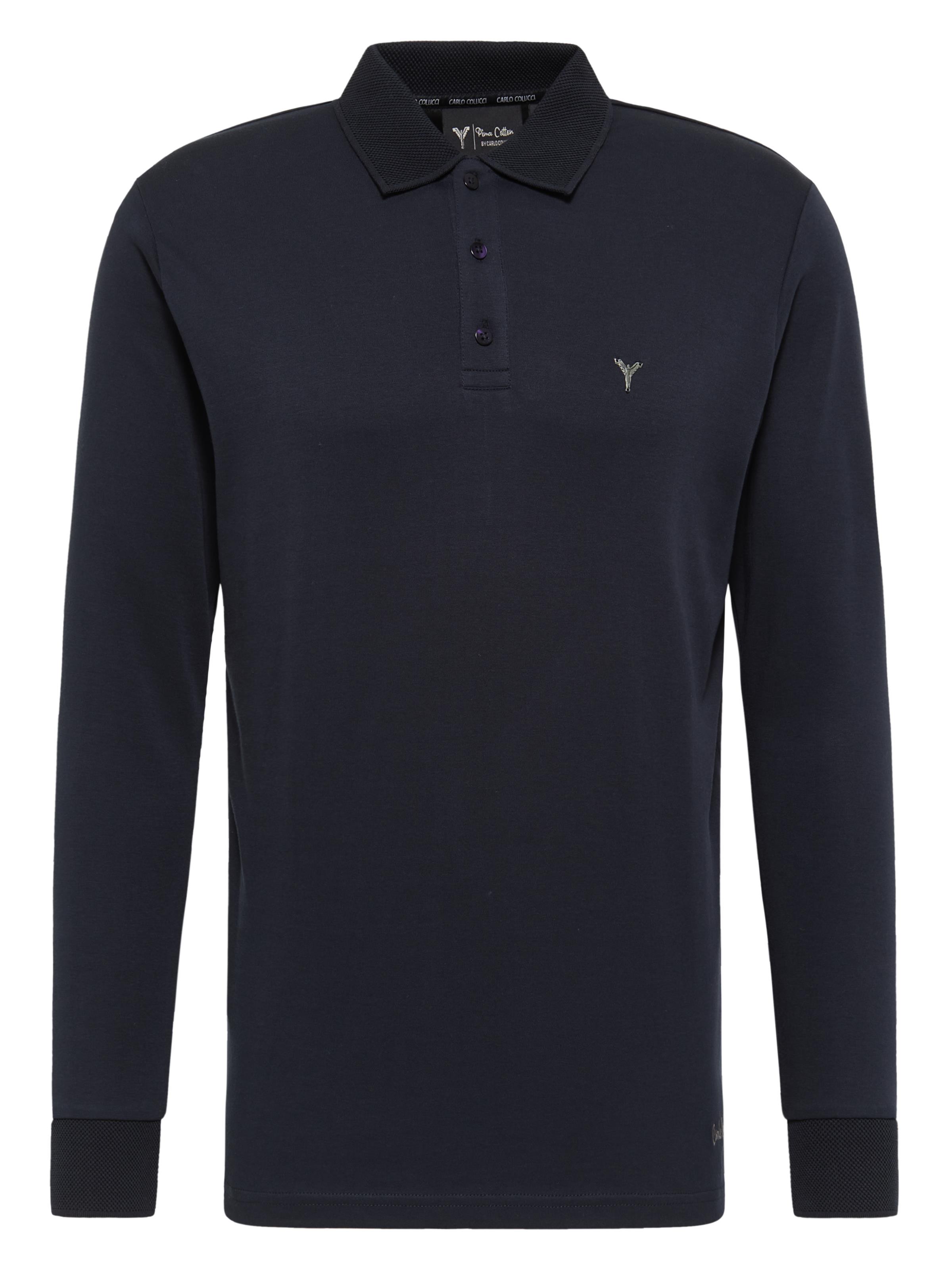Langarm-Poloshirt