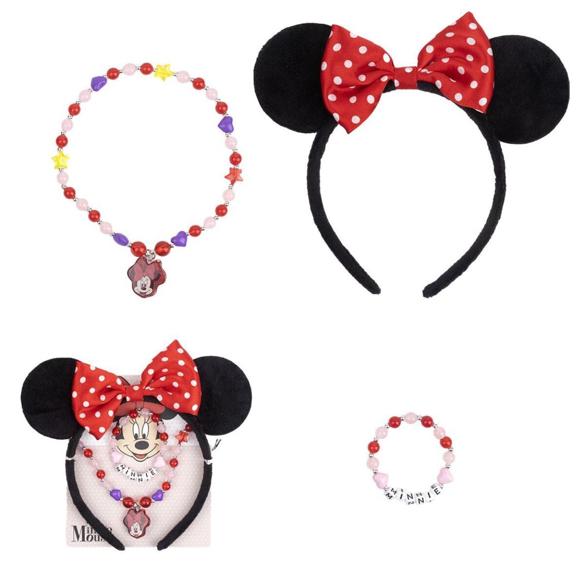 Disney Minnie Schmuckset Kinder Kinderschmuck & Accessoire-Set