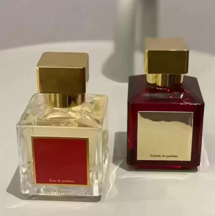 2023 Parfum 70ml Homme Femme Parfum Rou ge 540 Floral Eau De Femme Vaporisateur De Parfum De Luxe Longue Durée