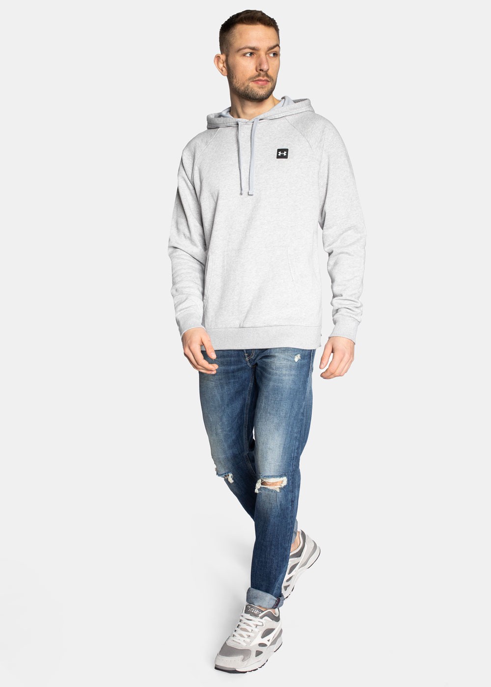 UNDER ARMOUR 1357092-011 - Herren Kapuzenpullover - Grau