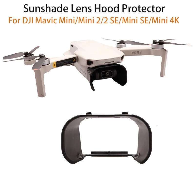 Hotte de la lentille pour DJI Mini 2 / Mini 2 SE / Mini 4K ANTI-GLARE CAME CAMER