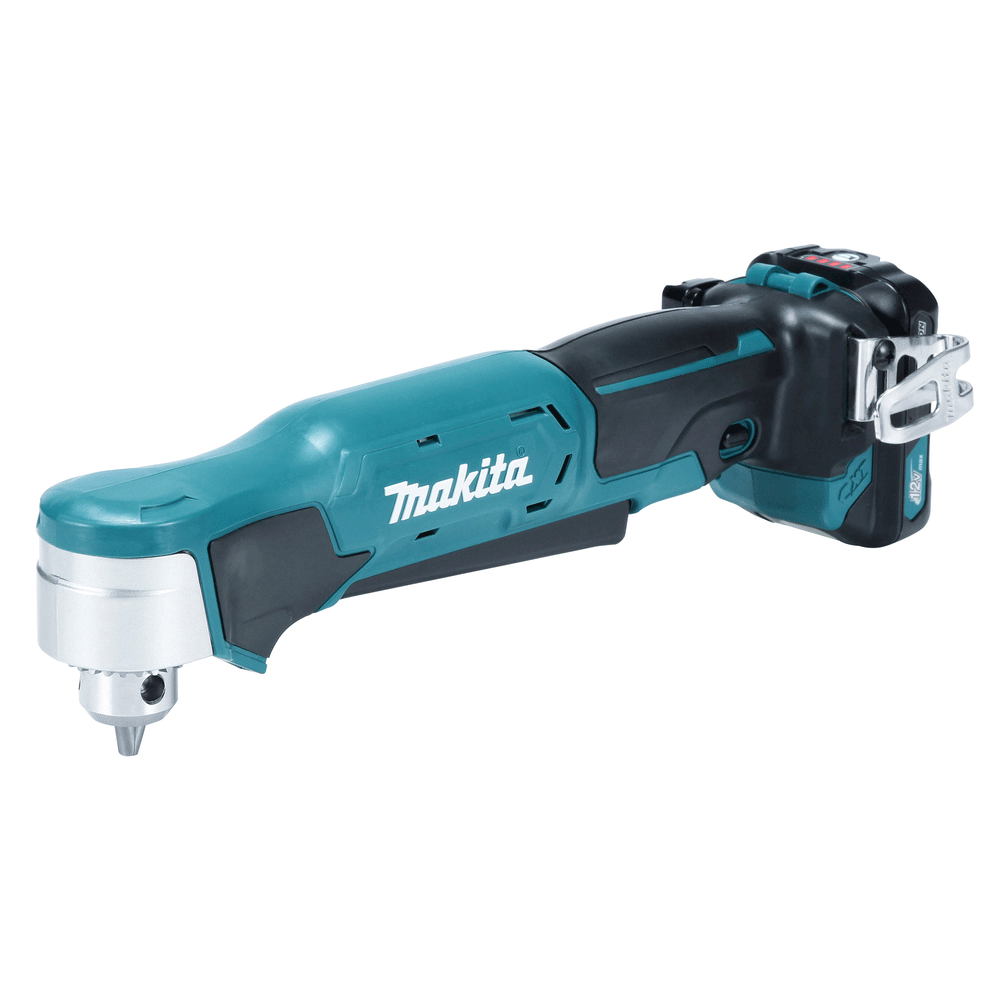 Makita DA332DSYJ Akku Winkelbohrmaschine, Ladegerät im Makpac, Petrol, mit 2x Akku 1,5 Ah