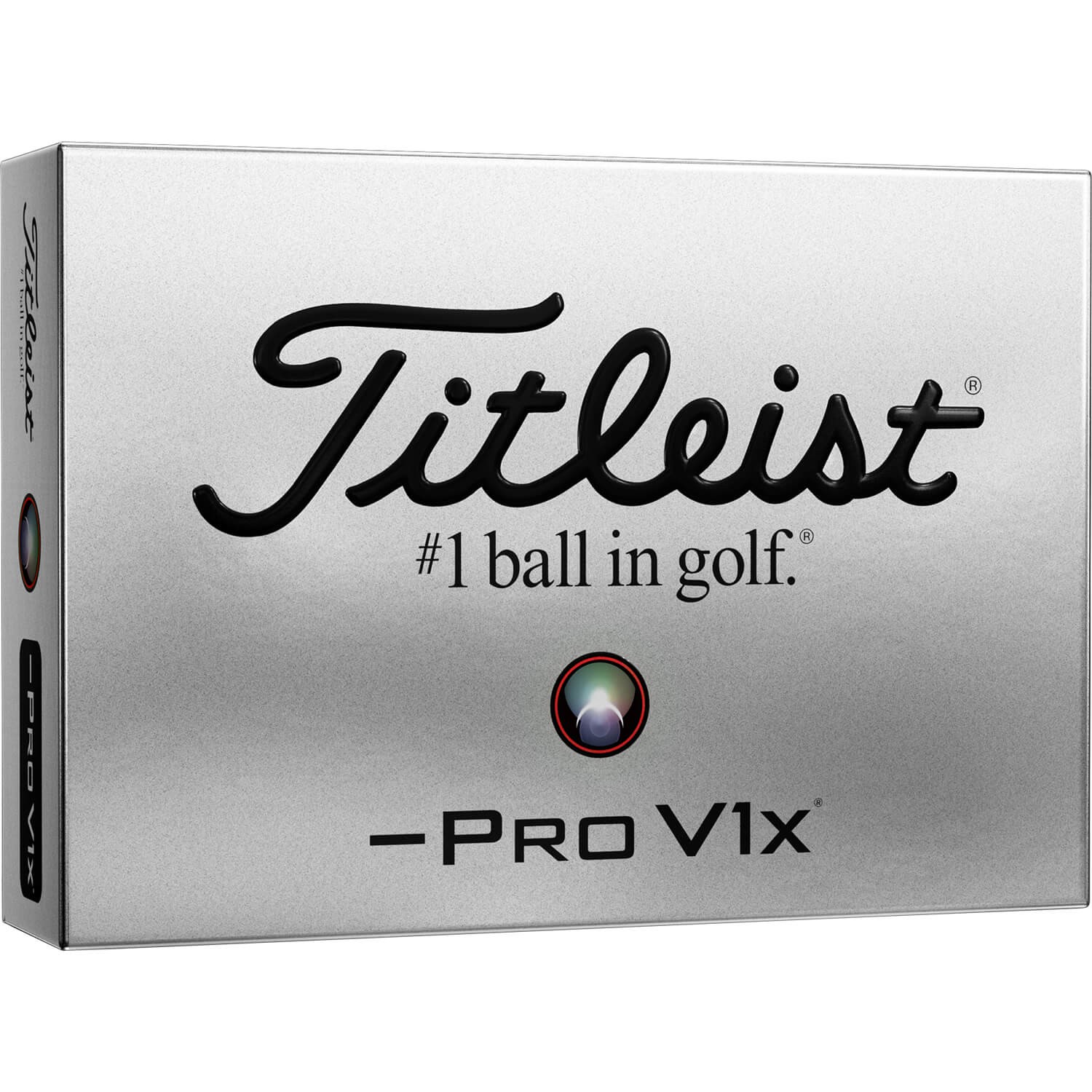 Titleist Golfbälle Pro V1x Left Dash - 12er Pack, weiß