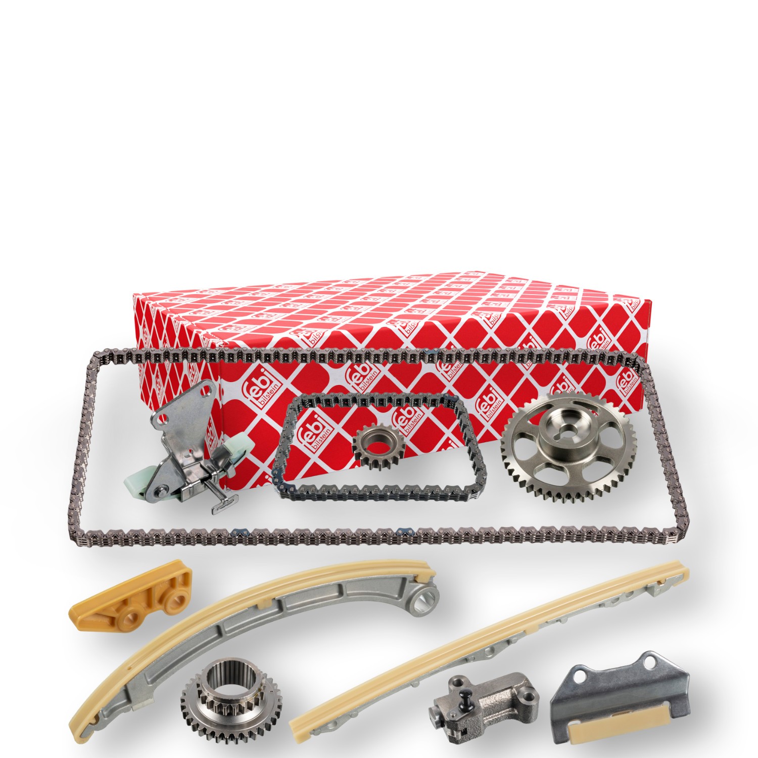 FEBI BILSTEIN 108127 Steuerkettensatz Standard Medium Kit Kette geschlossen