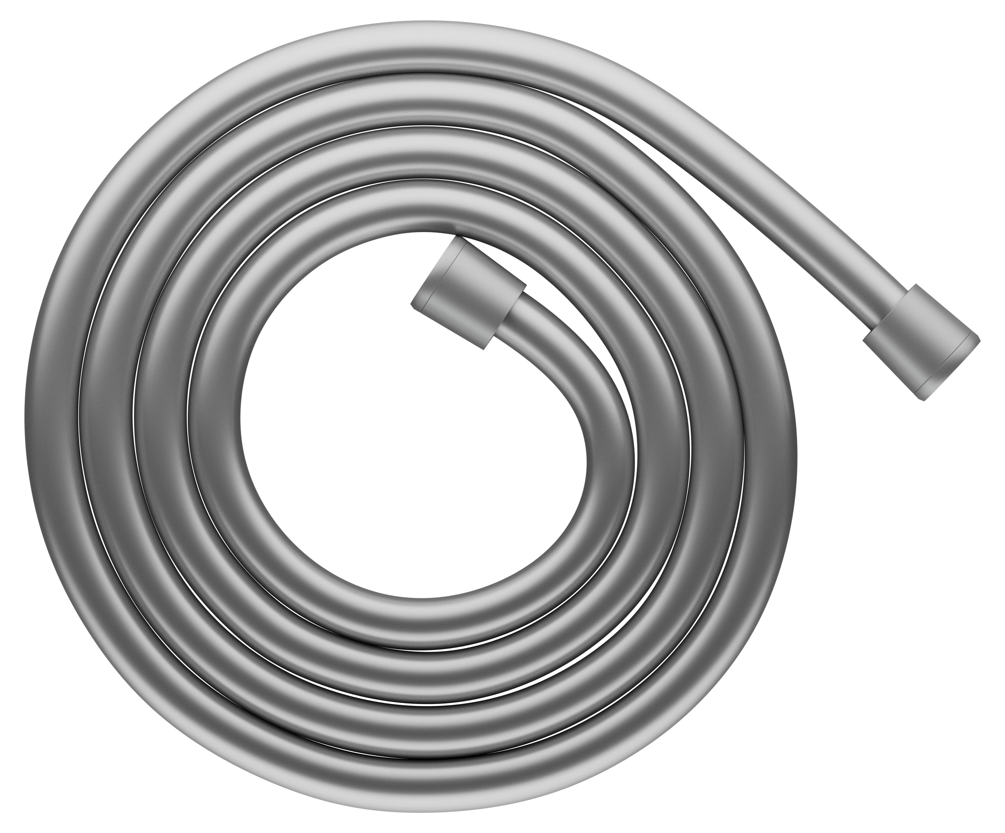KEUCO Brauseschlauch, Länge 1600 mm, Kunststoff mit Metalleffekt, 54995171600