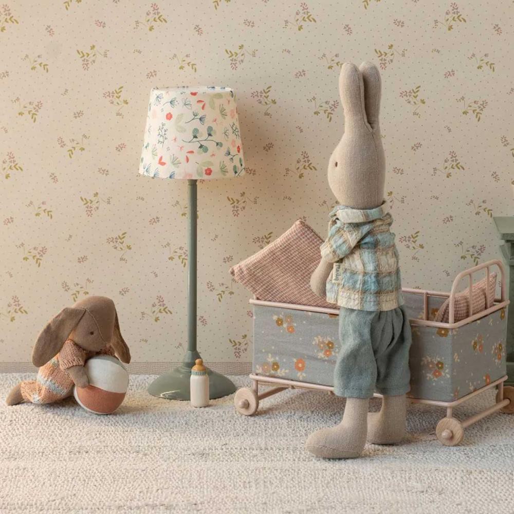 Maileg Micro-Hasen-Kinderbett powder