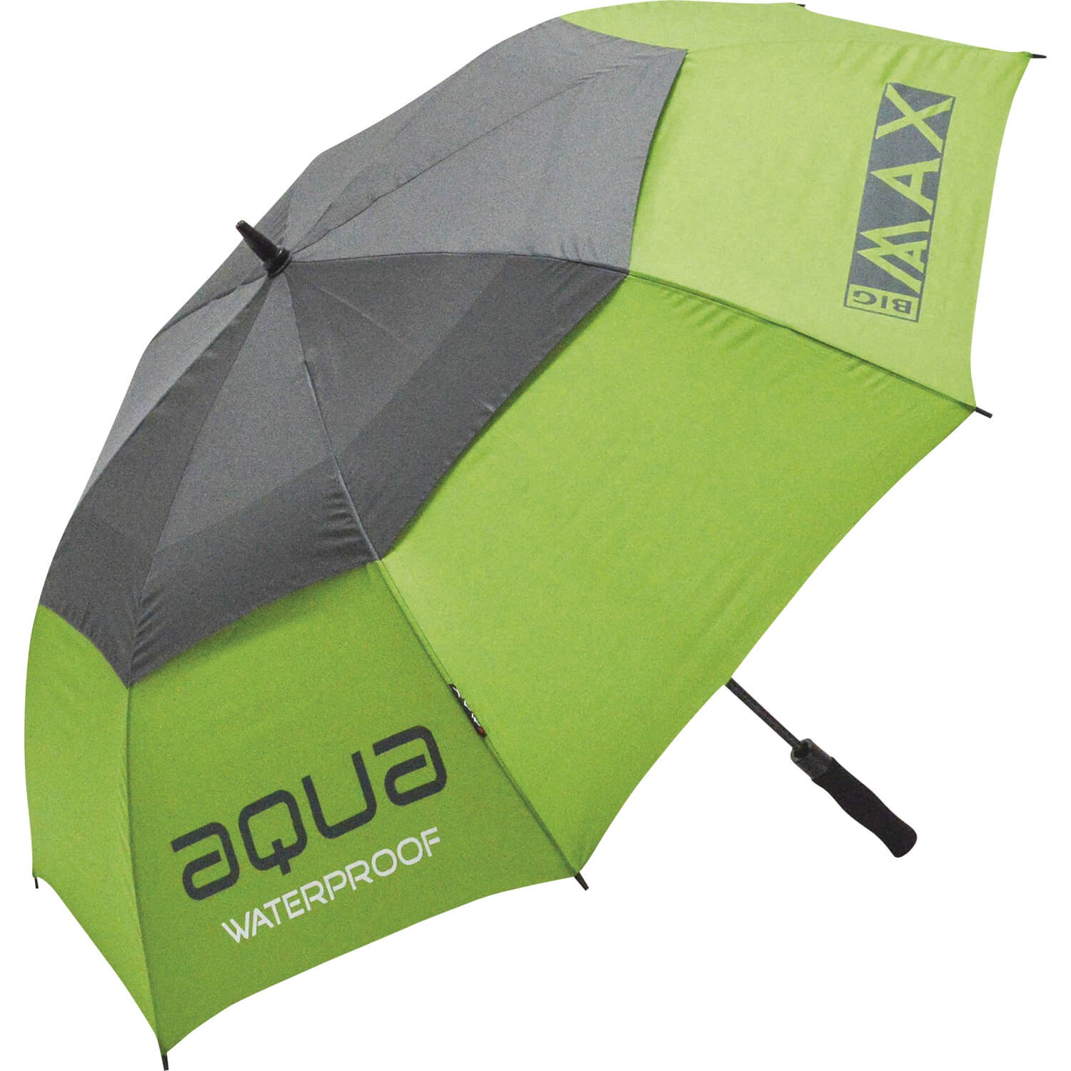 BIG MAX Aqua golfparaplu, groen/grijs