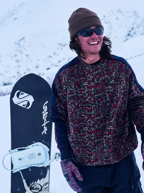 Quiksilver High Altitude - Crew Fleece für Männer - Beige