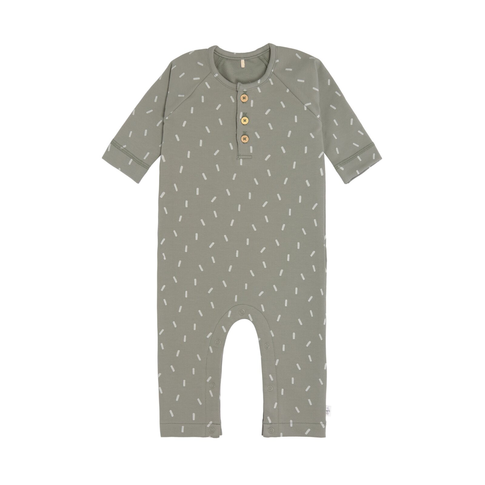 Lässig - Strampler Gr. 86-92 Speckles olive (A)