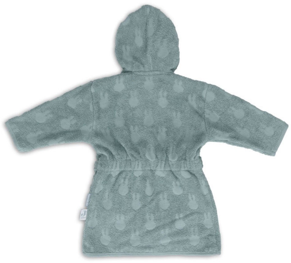 Jollein Bademantel 3-4 Jahre Miffy Jacquard Sea Green