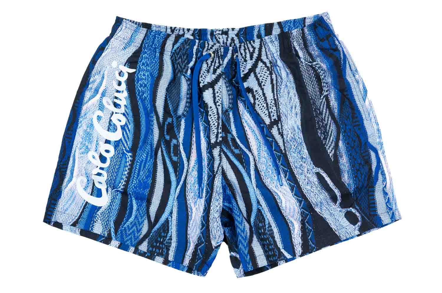 Carlo Colucci - Allover Badeshorts - Shorts-Badehose