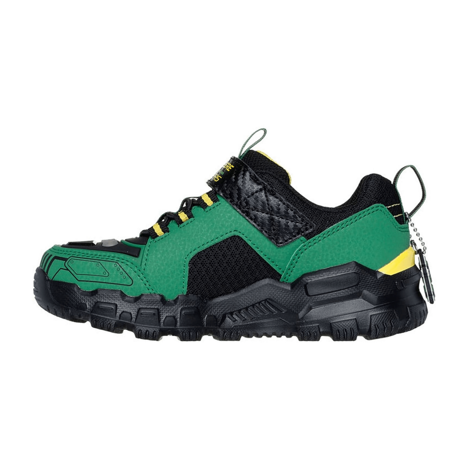 Skechers Adventure Track Rugged Brights 407061GNBK Green/Black (grün) - Kinderschuhe Teens Jungs Gr. 25 - 42, Grün für Kinder, grün, Gr. 31 EU