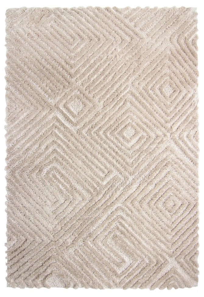 Hochflorteppich 'Monti' 160x230cm - Beige