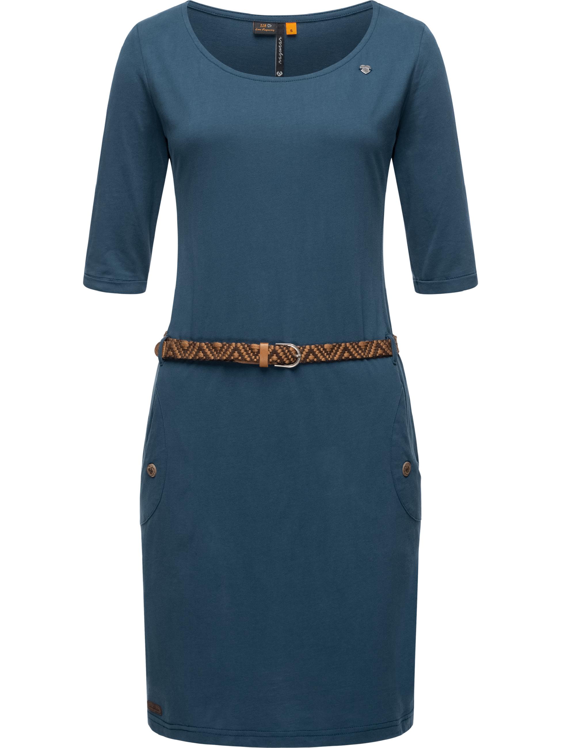  Süßes Shirtkleid mit Taschen 