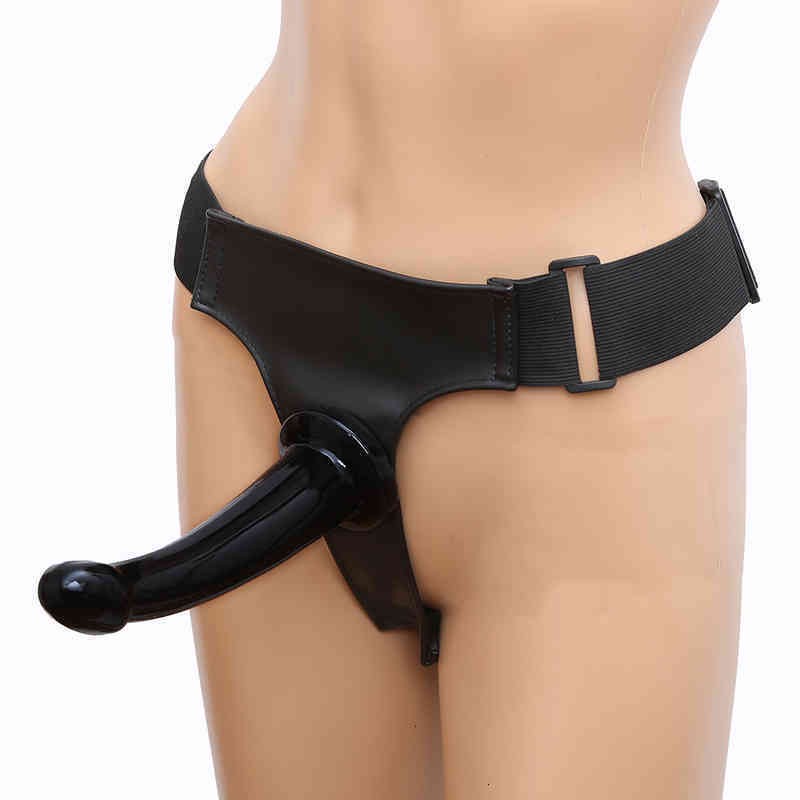 Sex Vibrator toys Massager Double Wearing Dildo avec Bandoulière Femme Bdsm Super Harness Set Reliure Réglable Adult Toys Shops 18JLYDUNGW{catego