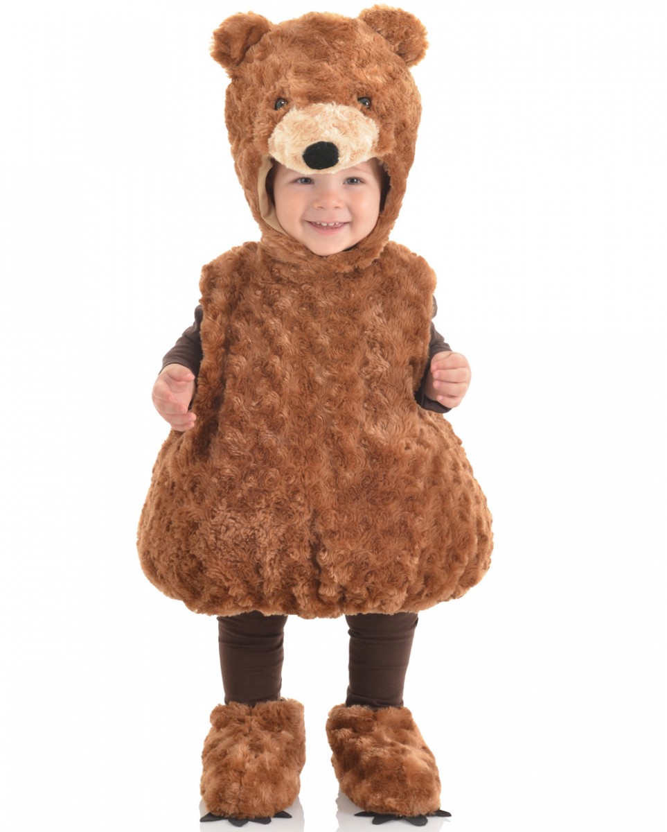 Teddybär Plüsch-Kinderkostüm L