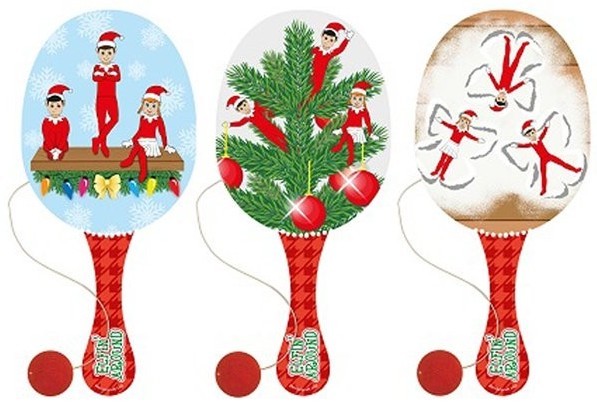 1 Weihnachtselfen Schläger Ball Spiel | Wir machen Party.de |