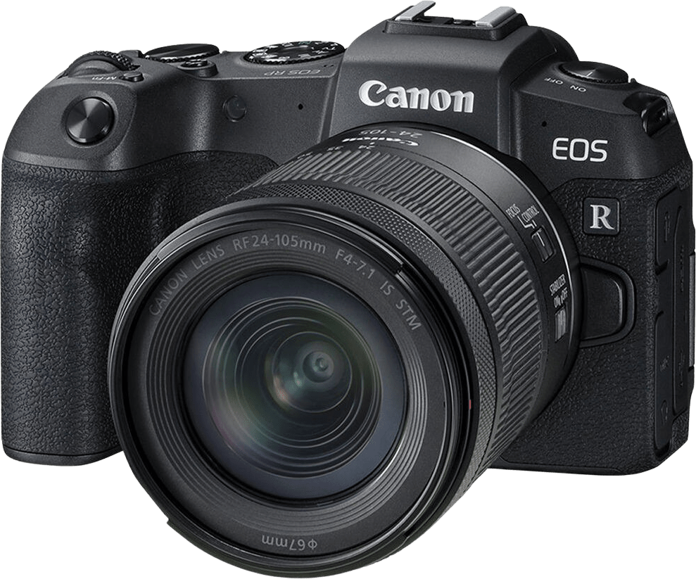 Canon EOS RP Systemkamera, mit Objektiv RF 24-105 mm f/4.0-7.1 IS STM Kit