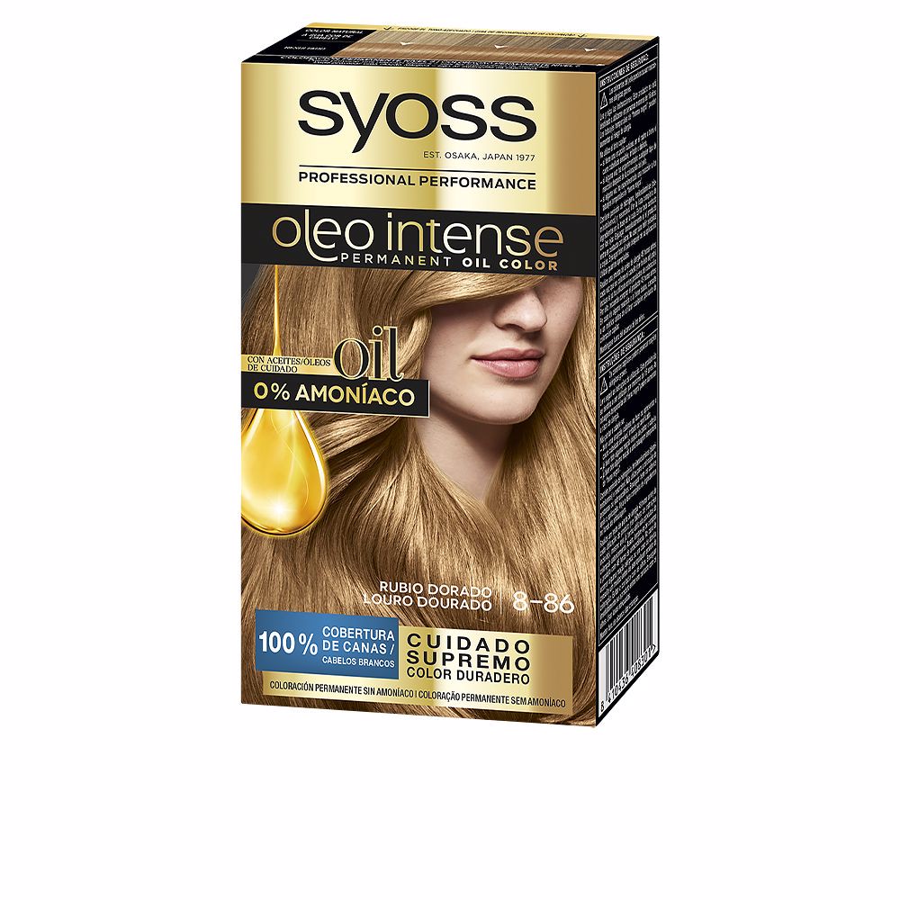 Oleo Intense ammoniakfreie Haarfarbe Nr. 8,86 – Goldblond, 5 Stk