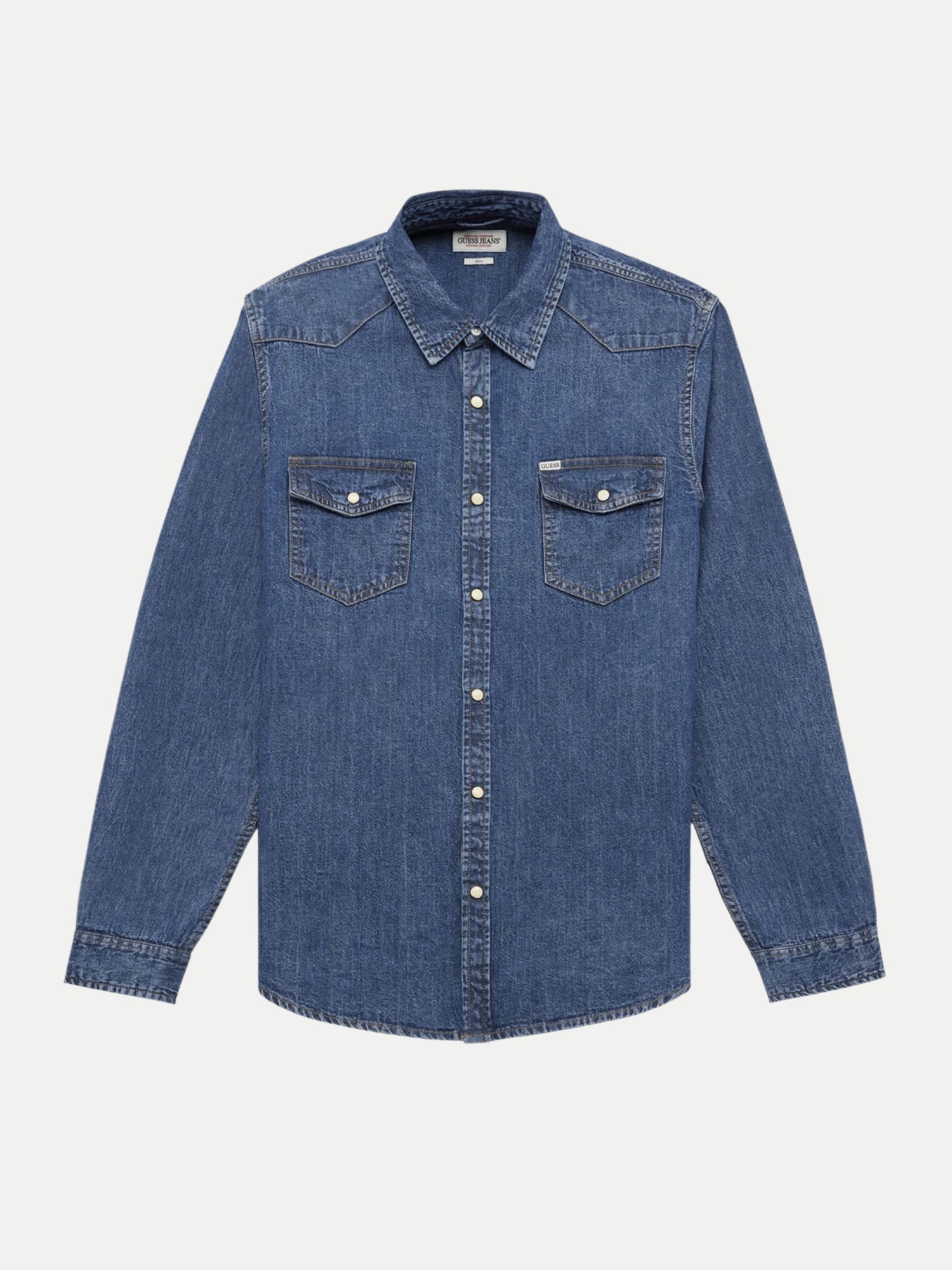 GUESS Slim-Fit Jeanshemd, Größe L