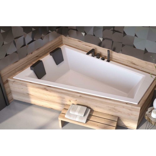 Badewanne 2 Personen Eck Bade Wannne Badezimmer Einbau Wannen Acryl Design Neu