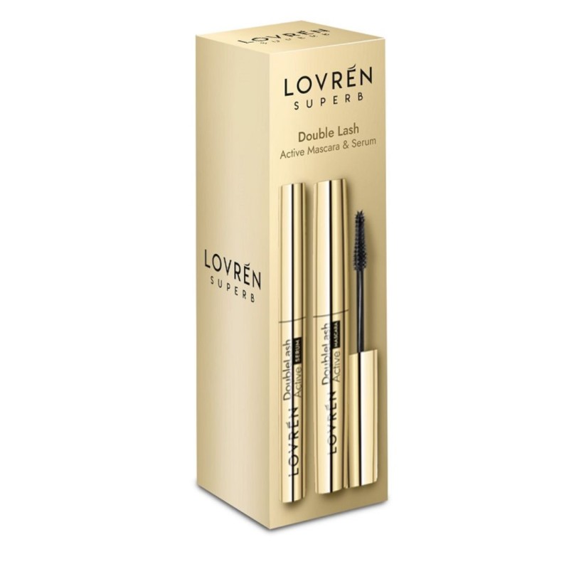 Lovren Double Lash Kit Mascara 9 ml + 1 Siero Ciglia 4,5 ml