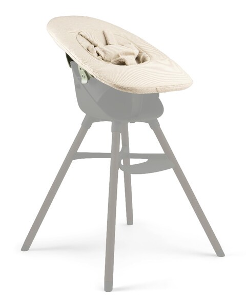 Ziza™ Newborn Aufsatz für Hochstuhl, Olive/Beige – Sicherer Babyaufsatz - Gut