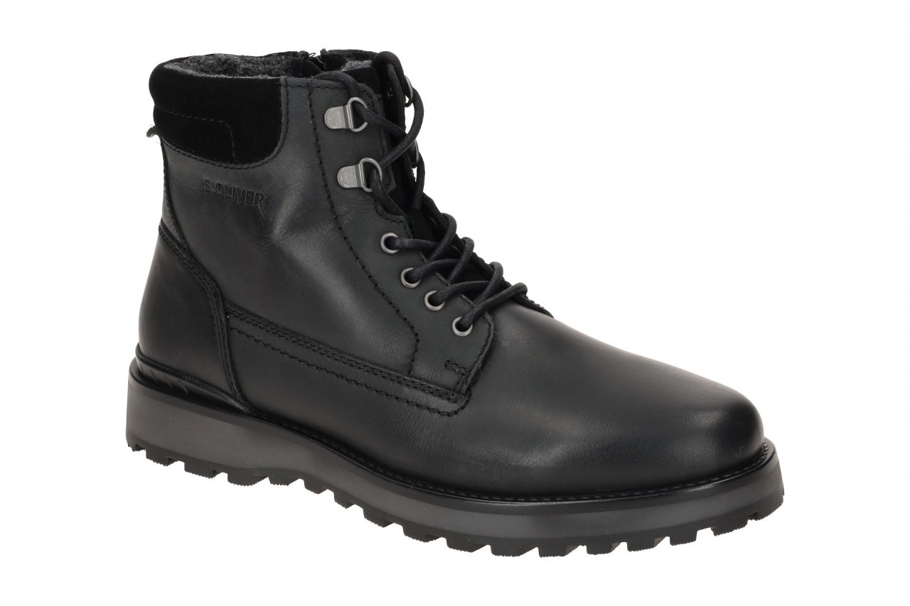 S.Oliver Boots Herren Stiefel schwarz Warmfutter 5-16226-43