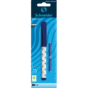 Füllhalter Voice M sortiert 1er Blisterkarte inkl. 2 Tintenpatronen
